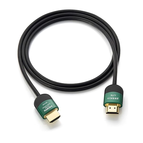 Lite 2.1 8K HDMIケーブル ウルトラハイスピード 0.5m 極細【Ultra High Speed HDMI Cable認証品】4K12..