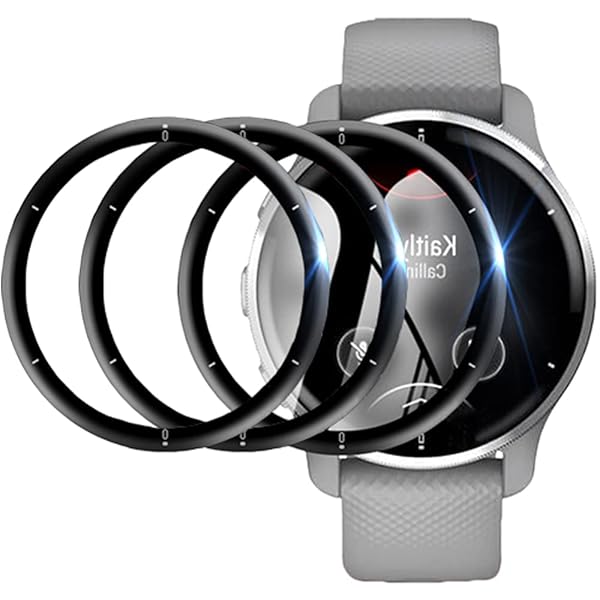 【3枚セット】対応 Garmin Venu2 Plusシート PMMA+PC合板 ガーミン Venu2 Plus フィルム 気泡防止 簡単貼付 指紋防止 衝撃吸...