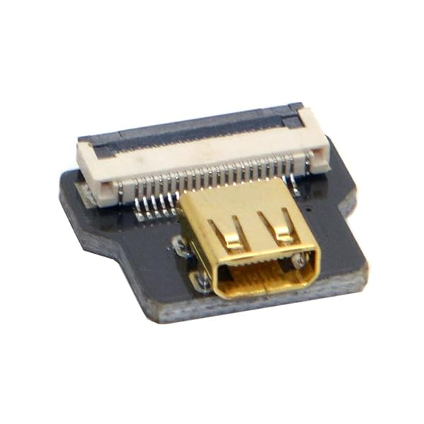 FPVHDMI Micro HDMI Type D メスコネクターソケット FPV HDTV マルチコプター 航空写真用