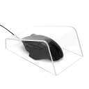 マウスダストカバー、アクリル素材は、防塵、防水、防滴、耐久性、耐衝撃性を提供し、ロジクールLogitech G502 ゲーミングマウスと互換性があります(透明アクリル)