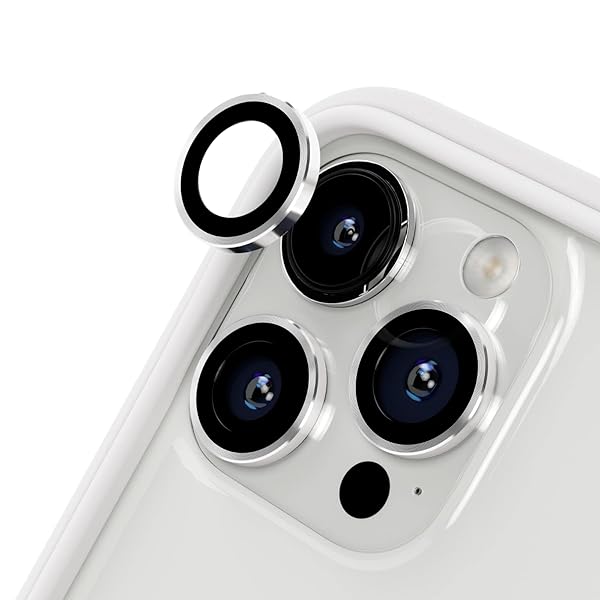 [iPhone 14 Pro / 14 Pro Max] 用 カメラ レンズ 強化 ガラス 保護 フィルム カメラカバー 硬度9H 耐衝..