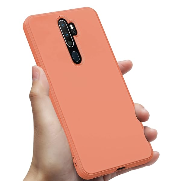 OPPO A5 2020 ケース 耐衝撃 薄型 スリム シリコン A5 2020 カバー TPU カメラ保護 ワイヤレス充電 ケ..