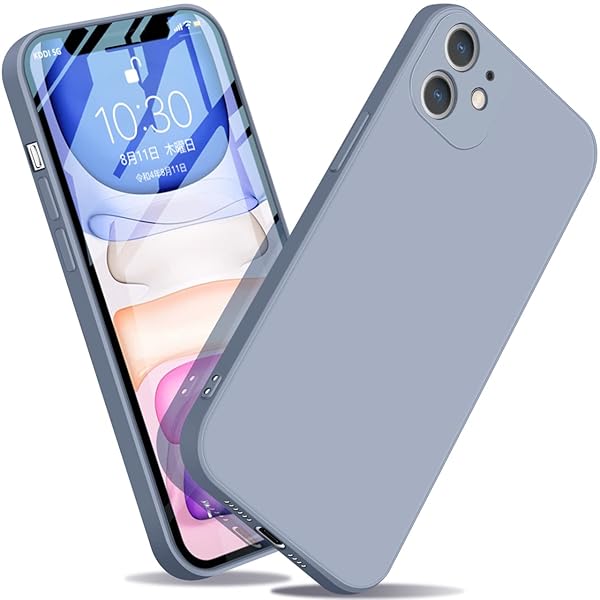 iPhone11 ケース リキッドシリコン 耐衝撃 レンズ保護 薄型 iPhone 11 カバー 指紋防止 ソフト ワイヤ..