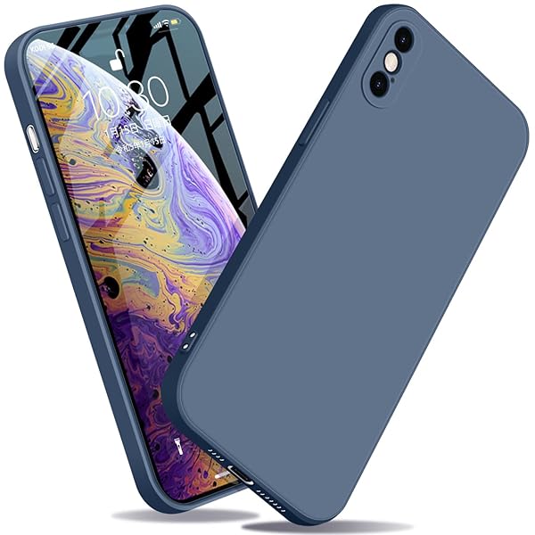 iPhoneXsmax ケース リキッドシリコン 耐衝撃 レンズ保護 薄型 iPhonexs max カバー 指紋防止 ソフト ..