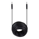 3.5mm ステレオミニプラグ 銅オス-オスシールドオーディオケーブル 変換 スマホ タブレット TV 等に対応 スピーカーヘッドセット用 ステレオオーディオケ...