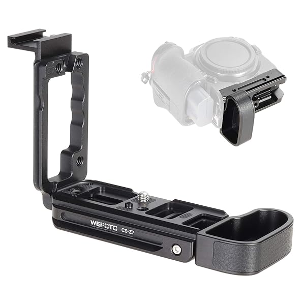 Nikon Z5 Z6 Z7 Z6II Z7II用ハンドグリップLブラケッメタル CS-Z7