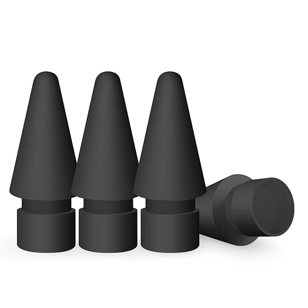 金属製4個入り アップルペンシル 交換用ペン先 Apple Pencil 第1/2世代用 ペン先 アップルペンシル ペン先 ipad pencil ぺん先 ip...