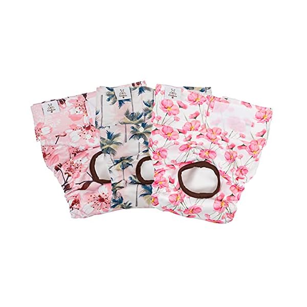 犬 マナーベルト おむつカバー 布 ミス 生理 パンツ 雌犬 お出掛け 散歩便利 3枚セット 中小