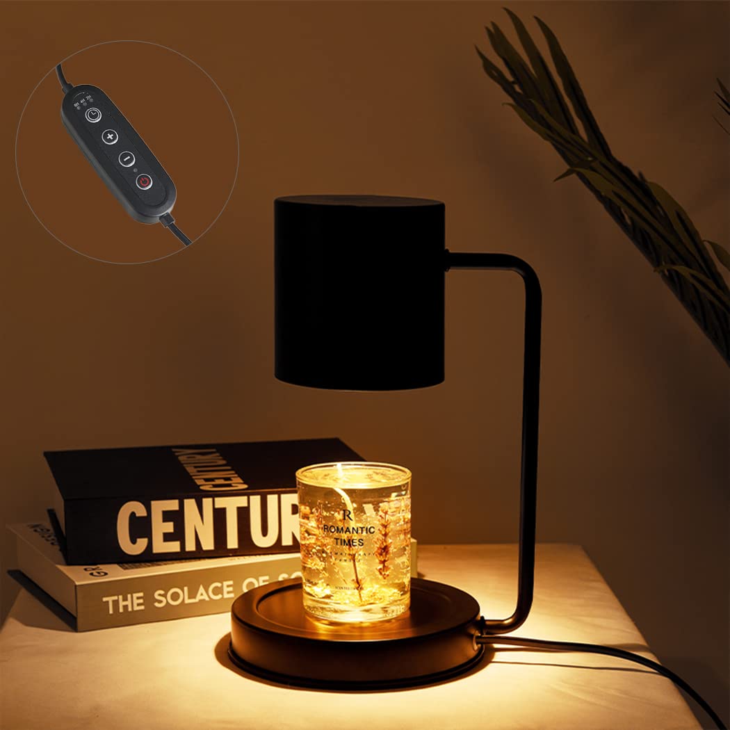 キャンドルウォーマーランプ タイマー付き キャンドルウォーマー 調光機能 電球付き アロマウォーマー ..