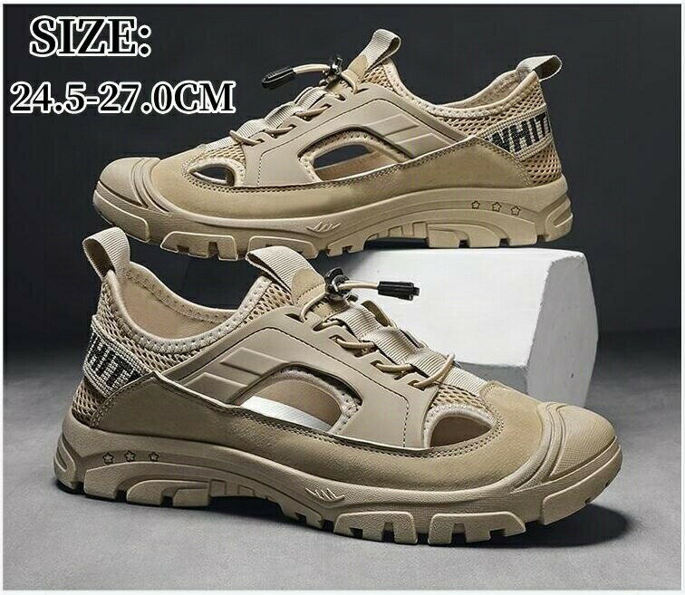 夏メンズファ 大人学生 防滑 サンダルシューズ スポーツサンダル サンダル シューズ 春 通学 耐久性 通気性 速乾 涼しい 大きいサイズ メンズ レディース ...