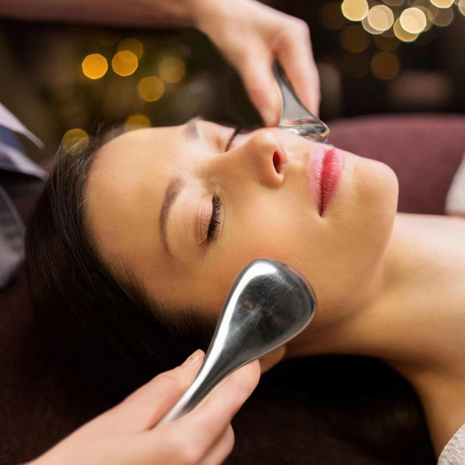 【P2倍!激安11/11まで】アイスグローブ フェイシャルスキンケアツール 女性用 フェイスビューティー ク..