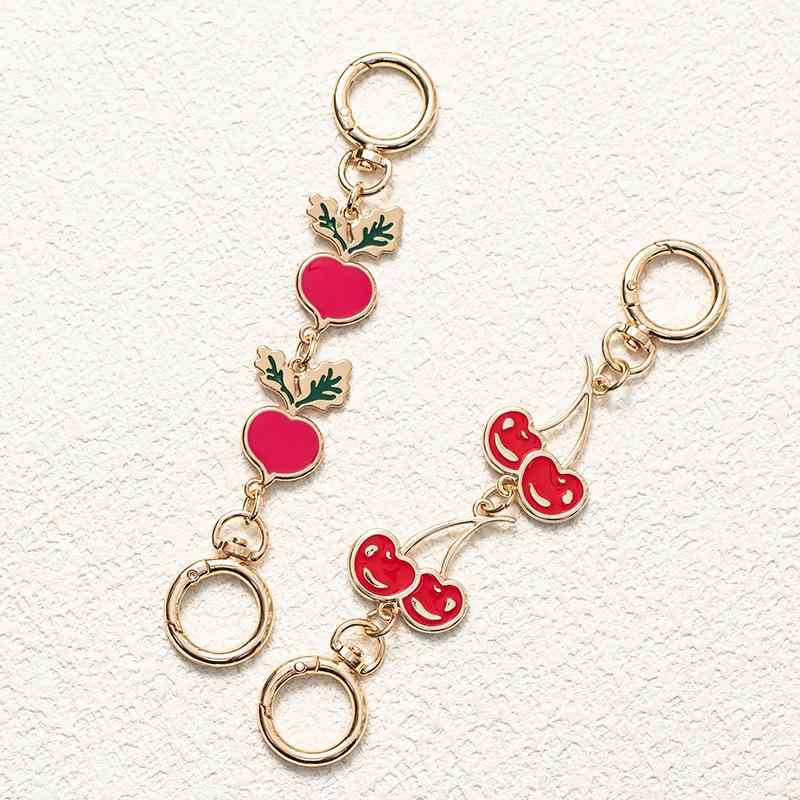 バッグストラップ 延長チェーン 付け替え 交換用 デコレーション チャーム 万能 ハンドメイド リボン 花柄 ハート パール クローバー ヒョウ柄 ゴールド 合金製 上品 大人女性 エレガント