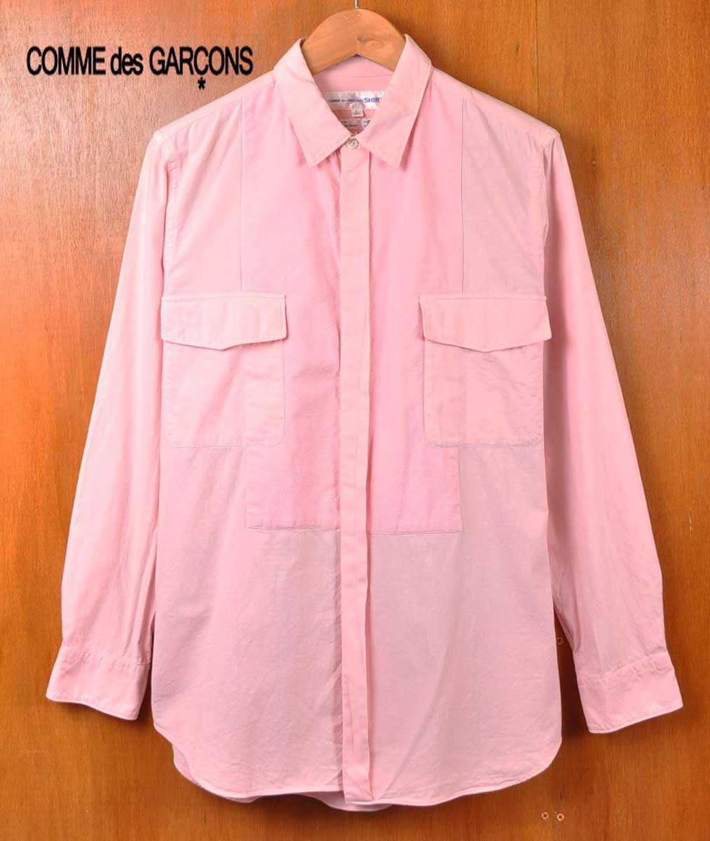 COMME des GARCONS ピンク レース 長袖 XS 楽天市場】comme des garcons shirt（カラーピンク）（メンズ