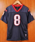 NFL TEAM APPAREL / NFL Houston Texans ヒューストン・テキサンズ / マット・ショーブ / フットボールシャツ ナンバリング ユニフォーム / ネイビー×レッド / レディースXL相当【中古】▽