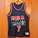 ヴィンテージ 1990年代 USA製 / CHAMPION チャンピオン / ドリームチーム / ショーン・ケンプ / バスケ タンクトップ ユニフォーム ナン...