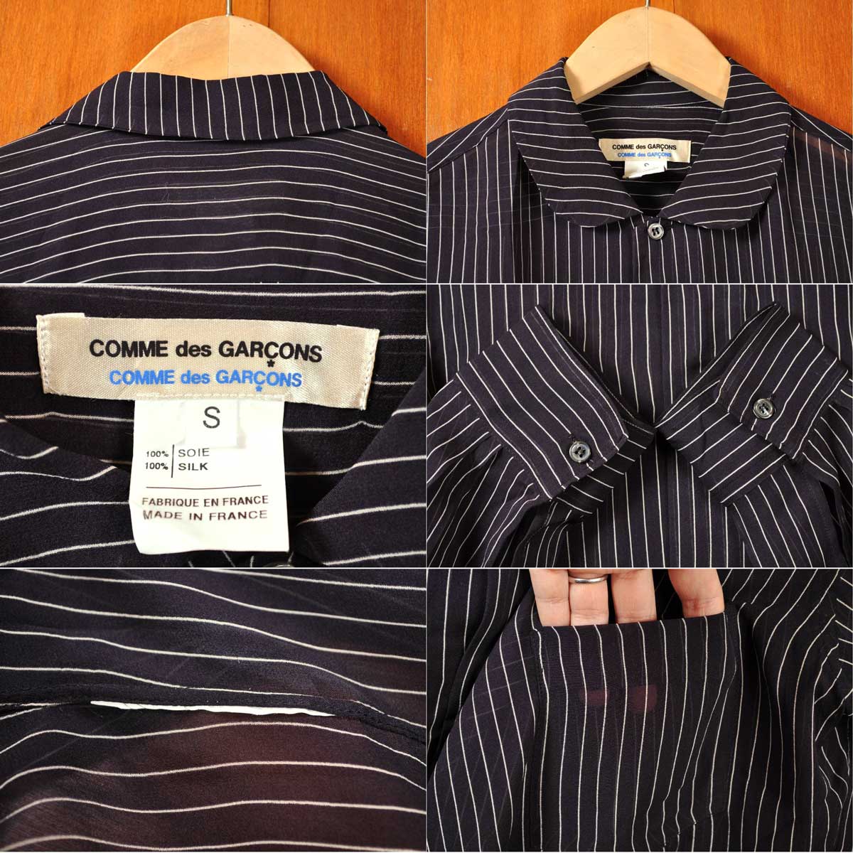 フランス製 COMME des GARCONS COMME des GARCONS コム・デ・ギャルソン コム・デ...