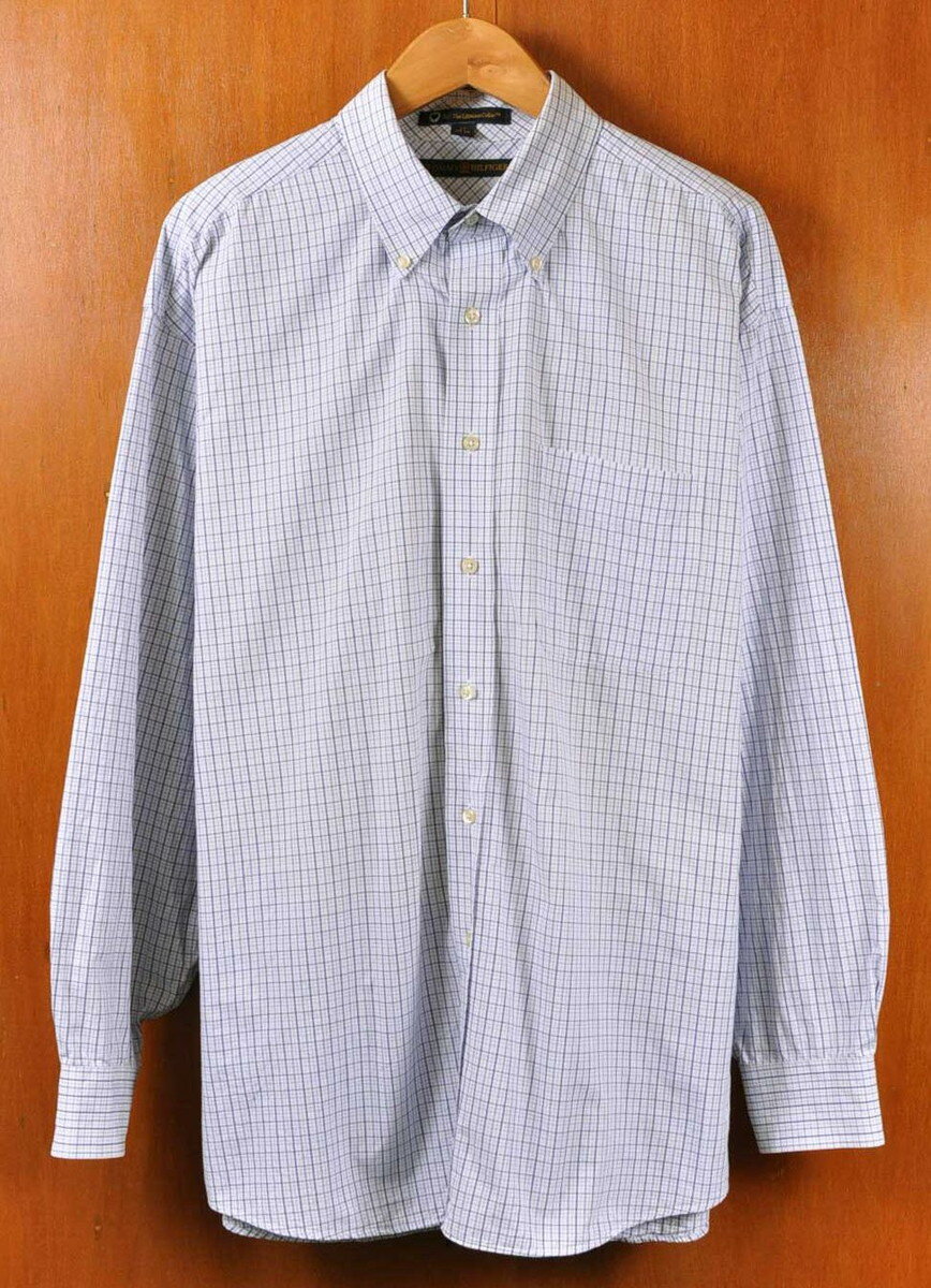 【ビッグサイズ】TOMMY HILFIGER トミーヒルフィガー 長袖シャツ チェック柄 メンズ2XL相当【中古】■【BG-OK】