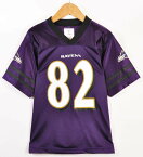 NFL TEAM APPAREL NFL Baltimore Ravens ボルチモア・レイブンズ トーリー・スミス フットボールシャツ ナンバリング ユニフォーム パープル レディースS相当【中古】▼