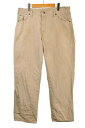 Dickies ディッキーズ コットンダック ペインターパンツ ワークパンツ ライトベージュ W36【中古】■(4)