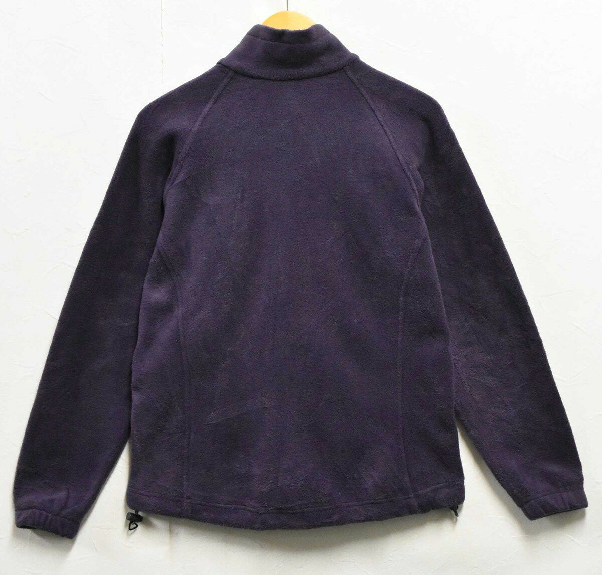 ヴィンテージ 1990年代 Columbia コロンビア フルジップ フリースジャケット ダークパープル レディースM【中古】■