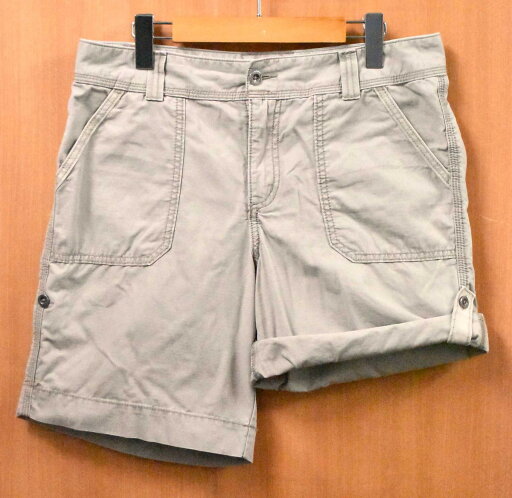 Carhartt カーハート リップストップ生地 ロールアップベルト付き 2WAY ワーク系 ハーフパンツ ショーツ ベージュ系 W34相当【中古】■ Carhartt カーハート リップストップ生地 ロールアップベルト付き 2WAY ワーク系 ハーフパンツ ショーツ ベージュ系 W34相当【中古】■