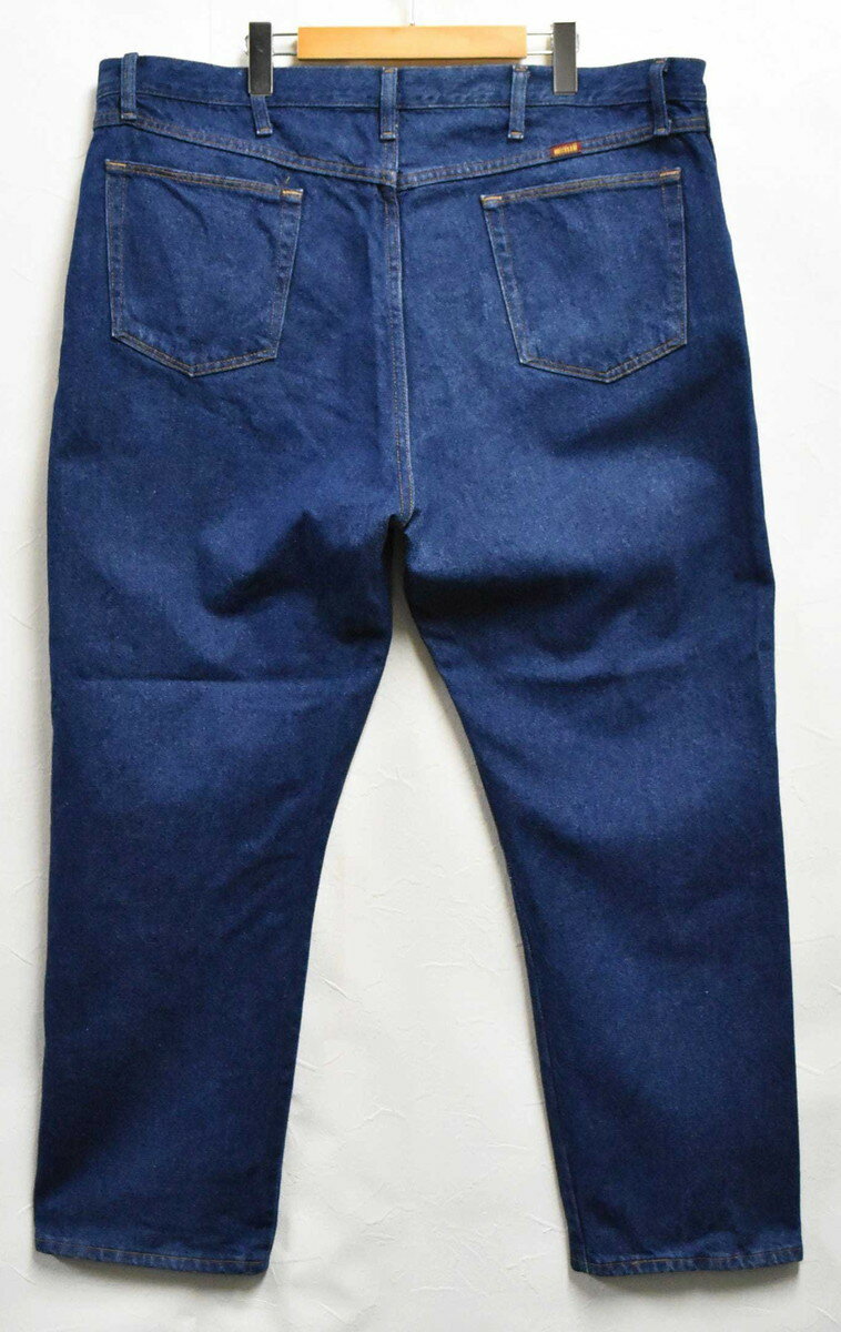 【ビッグサイズ】RUSTLER デニムパンツ ブルーデニム W42【中古】■