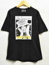 ヴィンテージ 1990年代 渡辺美里 1995年 She loves you 10周年 ライブTシャツ 半袖Tシャツ フォト ブラック メンズL相当【中古】▼