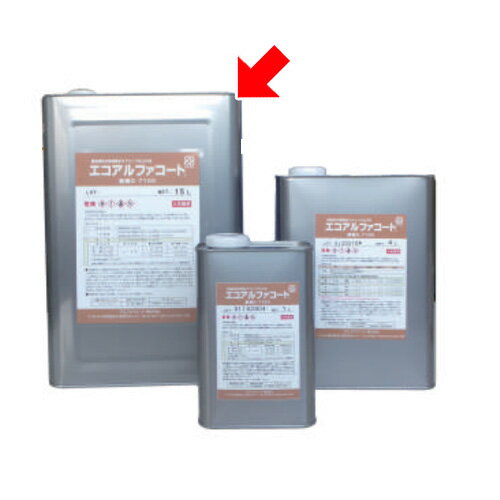 エコアルファコート G-7200 15L 木部用上塗り塗料 G7200 アルファペイント
