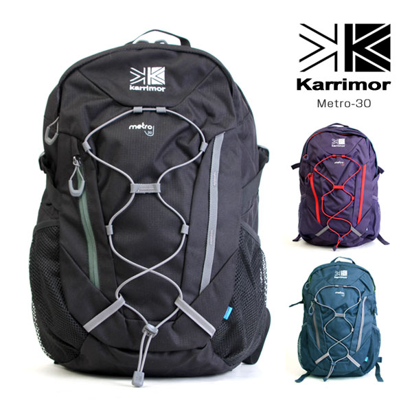 【送料無料】karrimor カリマー リュックサック バックパック メトロ 30L メンズ レディース A4 黒 Metro KR15049