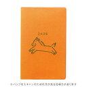 【お買い得品】エルコミューン 2026年版(2025年10月始まり)手帳 コンパクトマンスリー 新書判 ドゥードゥル ホース 馬 DR-MC-380