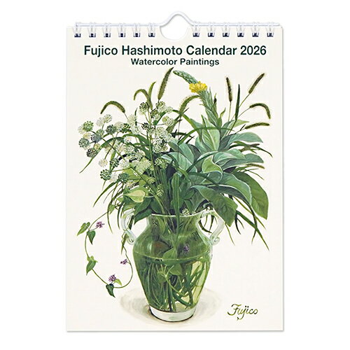 【お買い得品】フロンティア 2026年版 橋本不二子 インテリアカレンダー S 壁掛け 卓上 FRONTIA CAL-195