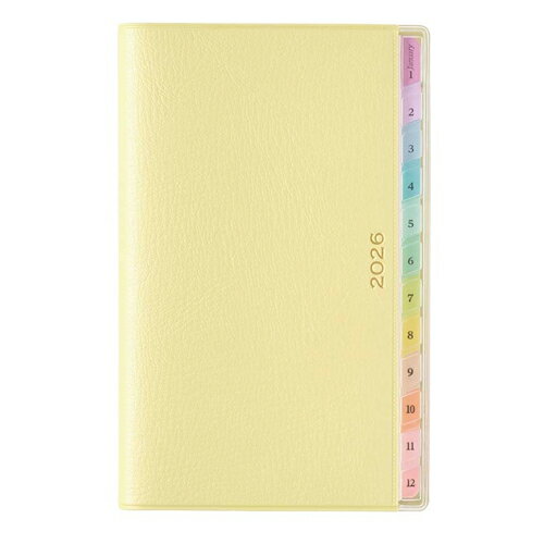 【お買い得品】日本能率協会2026年1月始まり手帳PAGAMペイジェム ウィークリーコンパクト-i 週間方眼メモ 日曜 ライムグリーン 2193