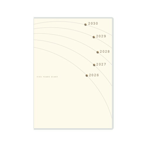 【お買い得品】高橋書店 2026年版 5年日記 B6 月間横ケイ ヨコ書き 連用 19