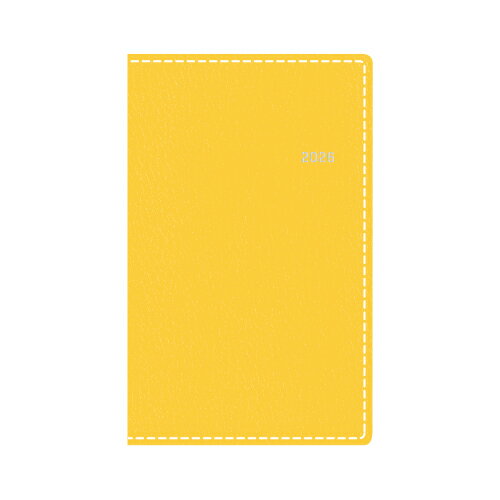 【お買い得品】高橋書店2026年版手帳T'beauティーズビュー8 手帳判 月間ブロック＋週間セパレート 月曜始 カームイエロー 176