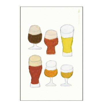 【お買い得品】グリーティングライフ 米津祐介 ポストカード ビール YZ-364