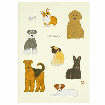 【お買い得品】グリーティングライフ 米津祐介 A5ノート イヌ 犬 5mm方眼 YZN-401