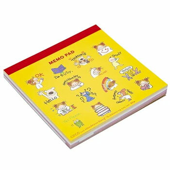 【お買い得品】グリーティングライフ ココちゃん スクエアメモ トーキングココ RYN-1037
