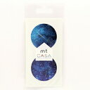 【お買い得品】カモ井加工紙 mt CASA seal 星空 シール：φ50mm：5シート(10ピース) MTCDS020