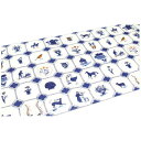 【お買い得品】カモ井加工紙mtCASA リメイクシートポーリーファーン BlueTile(270×900mm)PollyFernブルータイル MTCARPF01