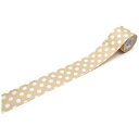 【お買い得品】カモ井加工紙 mt wrapping 水貼りテープ ドットホワイト(45mm×10m巻) ラッピングシリーズ MTGAMT04
