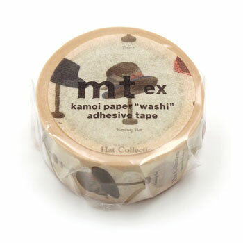 【お買い得品】カモ井加工紙 マスキングテープ mt ex ハット (幅18mm×長さ7m) MTEX1P232