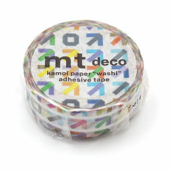 【お買い得品】カモ井加工紙 マスキングテープ mt 1P やじるし (幅15mm×長さ7m) MT01D568
