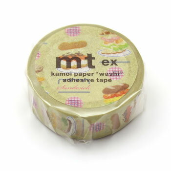 【お買い得品】カモ井加工紙 マスキングテープ mt ex サンドウィッチ (幅15mm×長さ7m) MTEX1P238