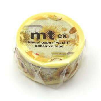【お買い得品】カモ井加工紙 マスキングテープ mt ex カラーシリーズ (幅20mm×長さ7m) イエロー MTEX1P241