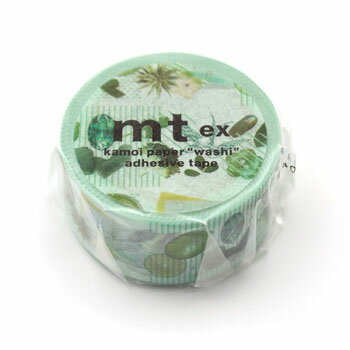 【お買い得品】カモ井加工紙 マスキングテープ mt ex カラーシリーズ (幅20mm×長さ7m) グリーン MTEX1P242