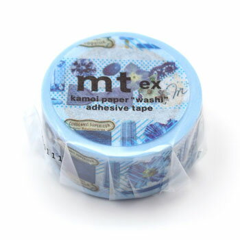 【お買い得品】カモ井加工紙 マスキングテープ mt ex カラーシリーズ (幅20mm×長さ7m) ブルー MTEX1P243