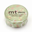 【お買い得品】カモ井加工紙 マスキングテープ mt 1P deco カモ井レトロデザイン 小紋 (幅15mm×長さ7m) MT01D572