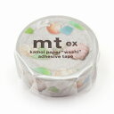 【お買い得品】カモ井加工紙 マスキングテープ mt ex シーグラスと貝殻 (幅15mm×長さ7m) MTEX1P246
