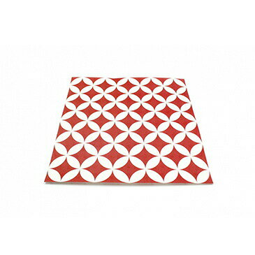 【お買い得品】カモ井加工紙 mt リメイクシートスクエア 七宝 茜色 270mm×270mm 正方形タイプ MTCARS030