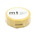 【お買い得品】カモ井加工紙 マスキングテープ mt 1P ベーシックシリーズ 15mm×7m たまご MT01P193R